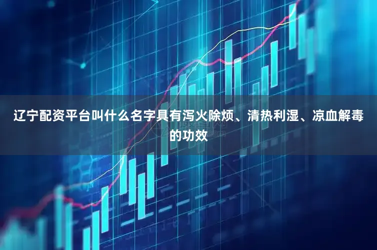 辽宁配资平台叫什么名字具有泻火除烦、清热利湿、凉血解毒的功效
