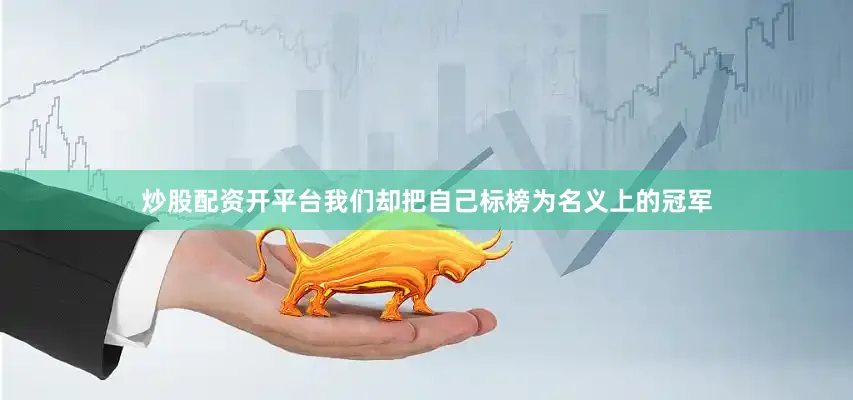 炒股配资开平台我们却把自己标榜为名义上的冠军